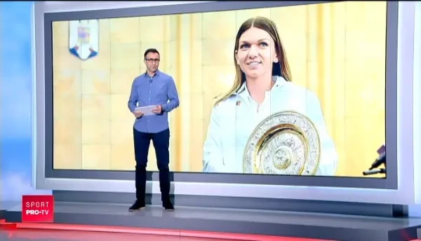 Se umple National Arena? Halep isi prezinta trofeul de la Wimbledon, miercuri, de la ora 19:00