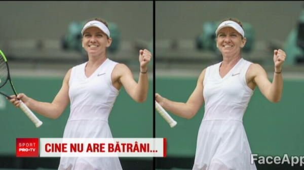 Aplicatia care a cucerit internetul! Cum vor arata Simona Halep, Ianis Hagi sau Cristina Neagu in 2069 :)