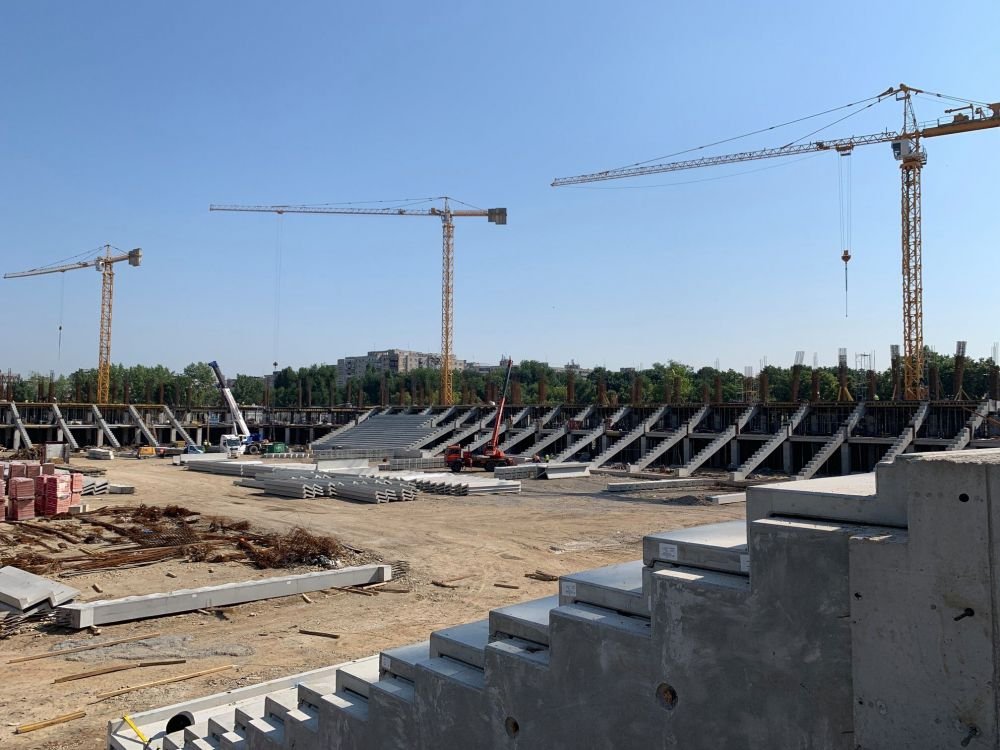 Chiar se face! Se monteaza tribunele la stadionul Steaua! Ce se intampla cu arena Giulesti. FOTO_2