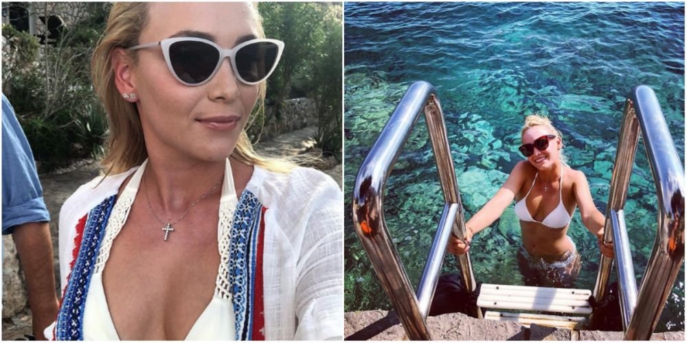Donna Vekic a trecut peste despartirea de Wawrinka! Frumoasa jucatoare de tenis a postat poze incendiare din vacanta. FOTO_23