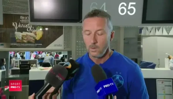 Nu suntem respectati! Langa stadion era un teren de baschet abandonat! Mai si platim 100 000 ca sa plecam cine stie cand! MM, FURIOS pe aeroport la plecarea FCSB spre Armenia