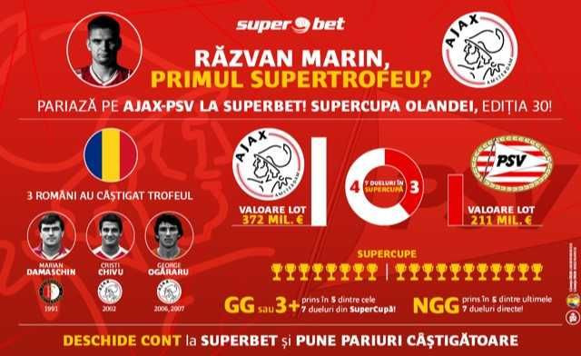 (P) Castiga Razvan Marin primul Supertrofeu cu Ajax?