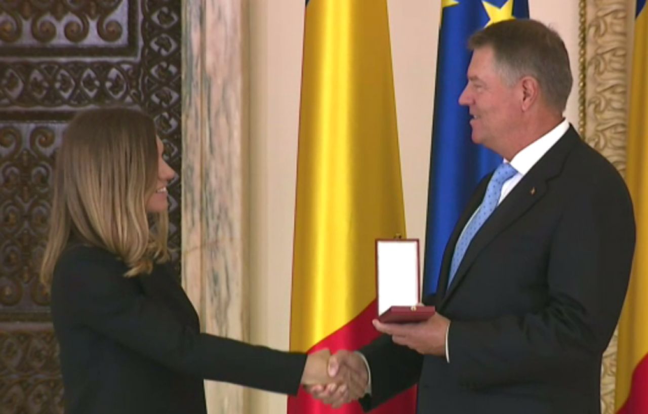 Simona Halep a primit Ordinul National