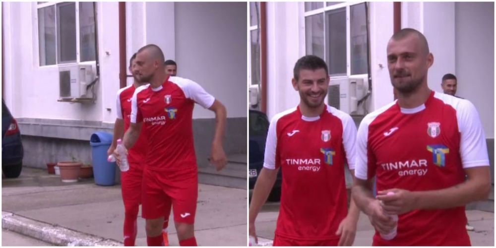 Gabi Tamas a venit cu STICLA DE APA in mana si a dat gol la primul meci: 