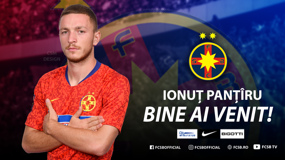 Ionut Pantiru, prezentat oficial de FCSB: M-am bucurat enorm cand m-a sunat Becali! Ce numar va purta