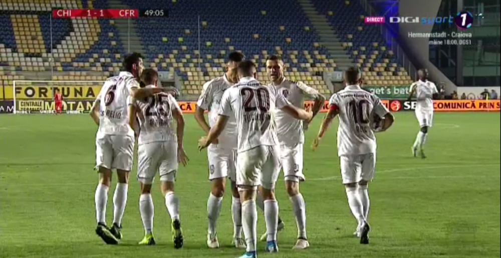 CHINDIA 1-4 CFR CLUJ  | Sa vina Celtic la baieti! CFR e pe din nou pe primul loc, desi a jucat cu echipa a doua! Supergoluri Paun si Deac_4