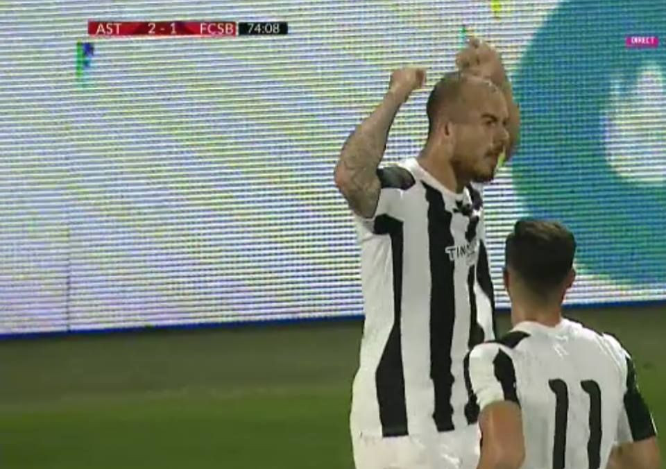 ASTRA - FCSB 2-1 | Reactia lui Denis Alibec dupa ce a TORTURAT apararea FCSB-ului: Nu am nimic de demonstrat cuiva!