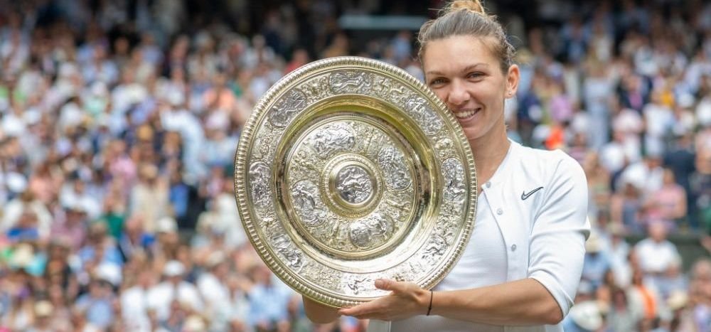 Un nou premiu pentru REGINA de la Wimbledon! Simona Halep, votata jucatoarea lunii iulie in WTA