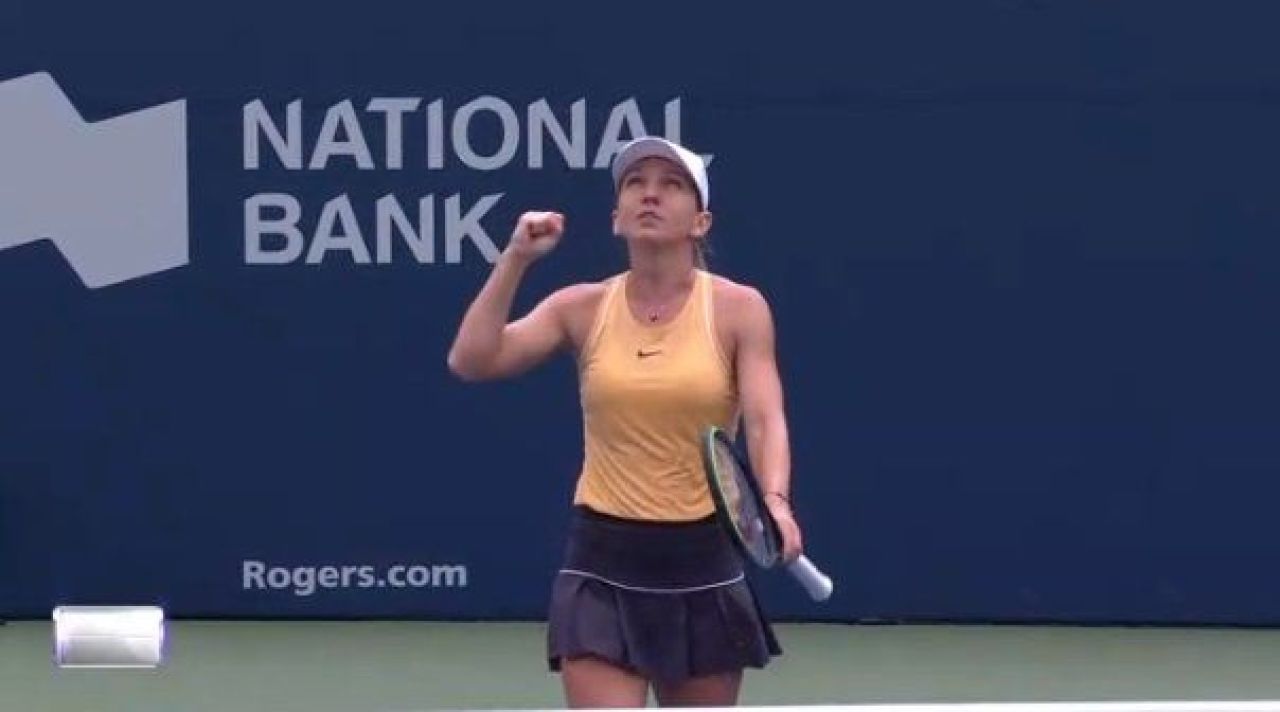 Simona Halep - Jennifer Brady 4-6; 7-5; 7-6 turul 2 Rogers Cup: Victorieeee dupa o lupta incredibila!_3