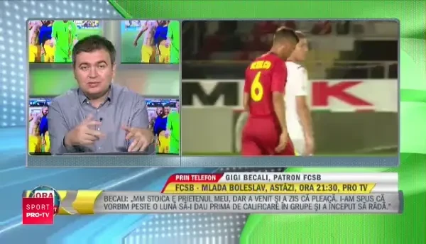 "FCSB va fi Ajax-ul Europei!" Becali, declaratie savuroasa inainte de meciul cu Mlada! Ce spune despre plecare lui MM de la echipa si cand revine Gnohere