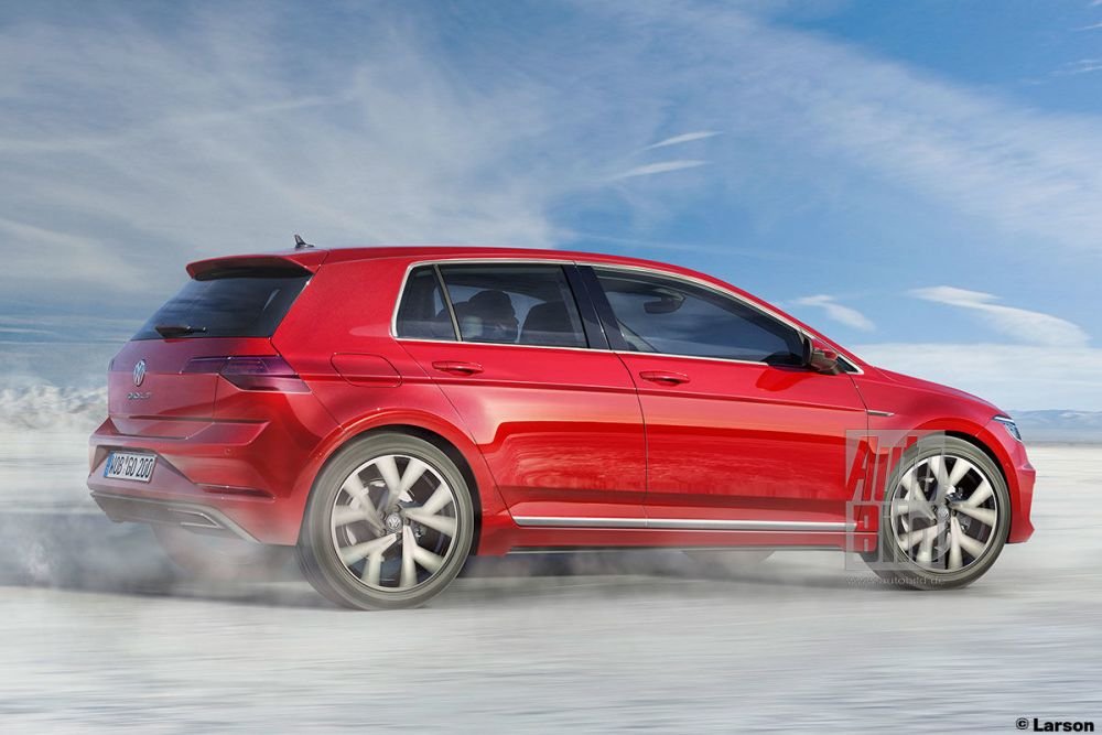 Primele imagini cu noul Volkswagen Golf 8 au ajuns pe net. Surprizele pregatite de nemti. FOTO_23