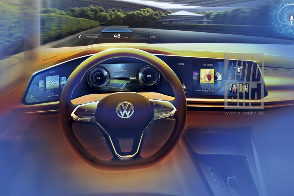 Primele imagini cu noul Volkswagen Golf 8 au ajuns pe net. Surprizele pregatite de nemti. FOTO_24
