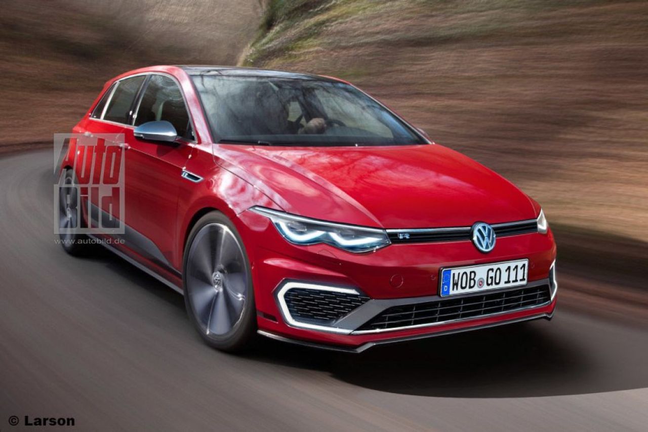 Primele imagini cu noul Volkswagen Golf 8 au ajuns pe net. Surprizele pregatite de nemti. FOTO_27