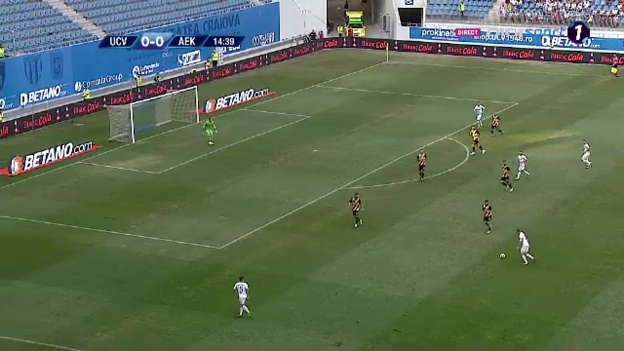 U CRAIOVA 0-2 AEK ATENA | Craiova a atacat IN GOL! AEK, doua goluri din doua atacuri periculoase in repriza a doua! AICI sunt toate fazele_7