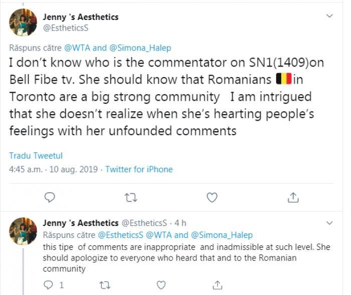 Moment HALUCINANT in timpul meciului Simonei Halep! O familie de romani, jignita intr-un mod incalificabil de comentatoarea unui post canadian_3