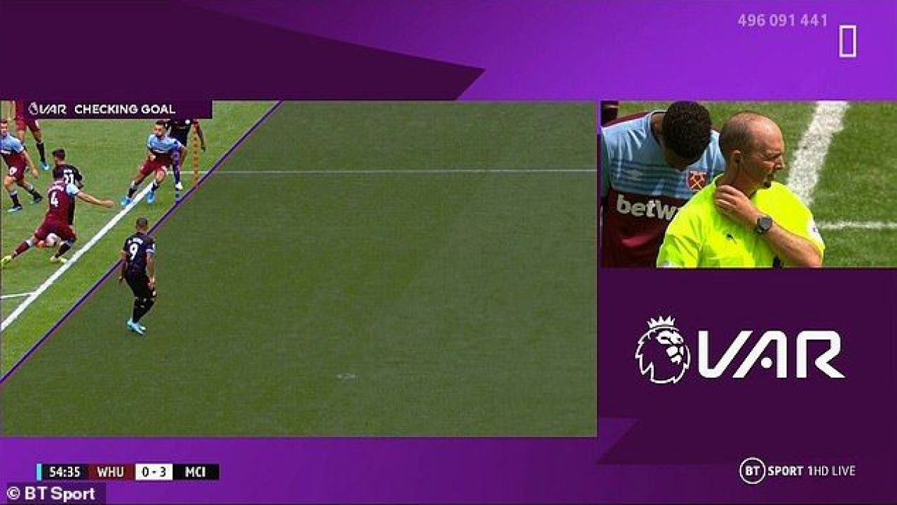 Prima decizie VAR din istoria Premier League a iscat si primele mari controverse! Golul lui Sterling, anulat pentru un ofsaid care nu e clar nici pe calculator! FOTO_3