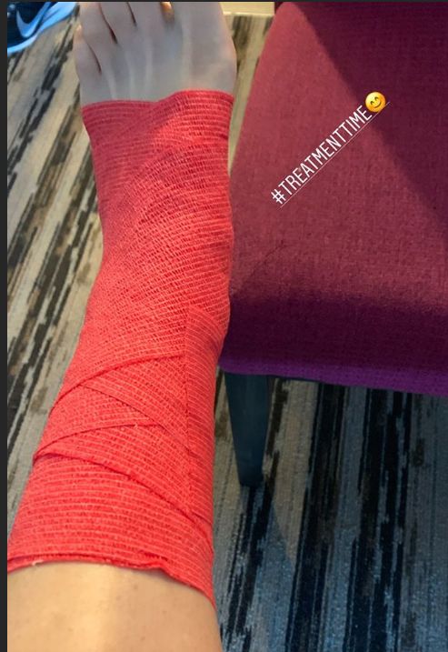 Simona Halep, noi detalii despre accidentare! Romanca trage din greu sa poata lua startul la Cincinnati: imaginile publicate pe retelele de socializare_2