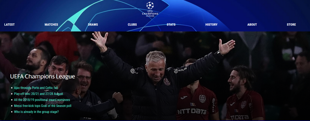Pagina Champions League se deschide cu noaptea MAGICA a CFR-ului la Glasgow! Imaginea care face azi inconjurul lumii