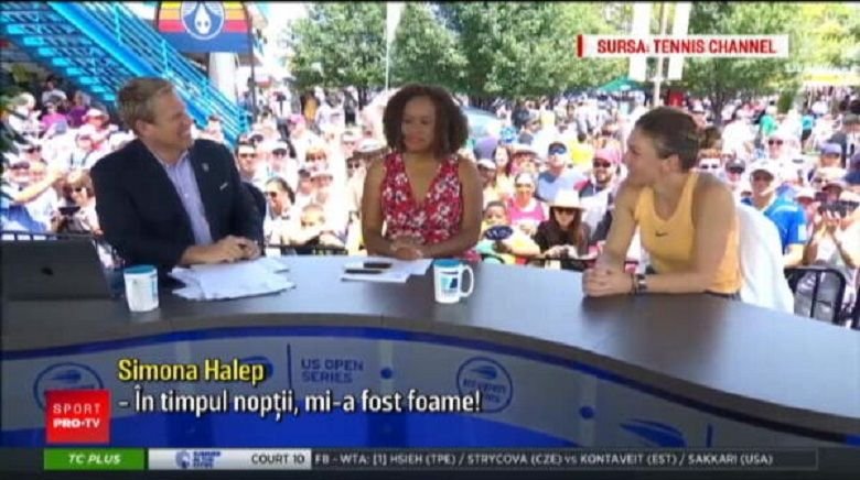 SIMONA HALEP LA CINCINNATI | Simona nu si-a putut stapani poftele in miez de noapte: Am mers si am mancat coaste! Doar juma de portie! :) VIDEO