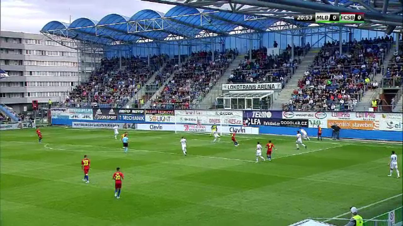 MLADA BOLESLAV 0-1 FCSB | GOL FABULOOOOS PANTIRU!!!! FCSB se califica in play-off-ul Europa League! AICI LIVE TOATE fazele meciului_9