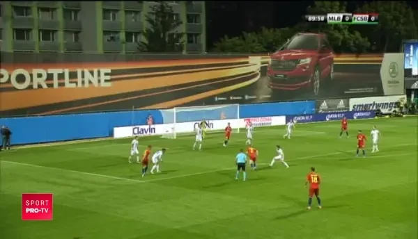 GOOOOOL FANTASTIC PANTIRU in minutul 90 al meciului cu Mlada Boleslav!!!! CALIFICARE pentru FCSB in play-off-ul Europa League!