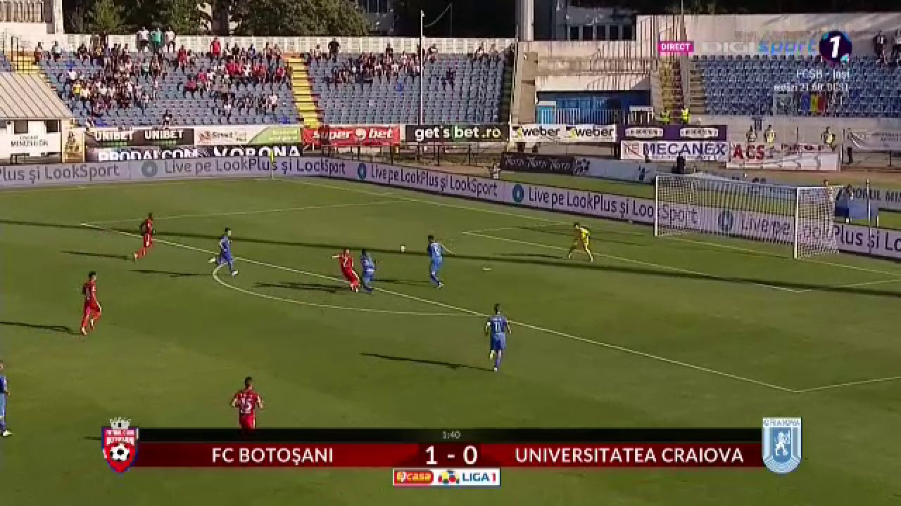 Botosani 1-1 Craiova! GOOOL SUPERB BANCU! Golofca a deschis scorul in secunda 28! Botosaniul a ratat victoria in min 90!_6