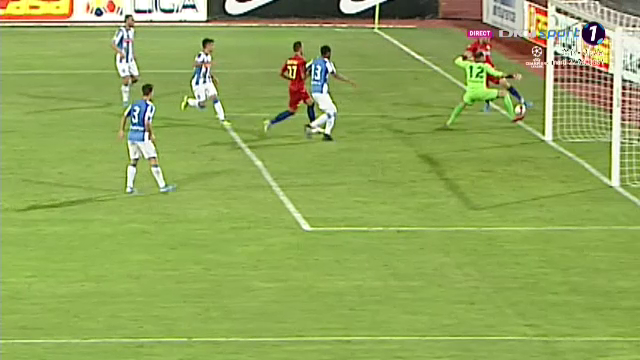 De ce NU trebuia sa primeasca FCSB penalty cu Iasi! Mingea a fost trimisa de Popescu spre Gikiewicz din SPATELE liniei portii