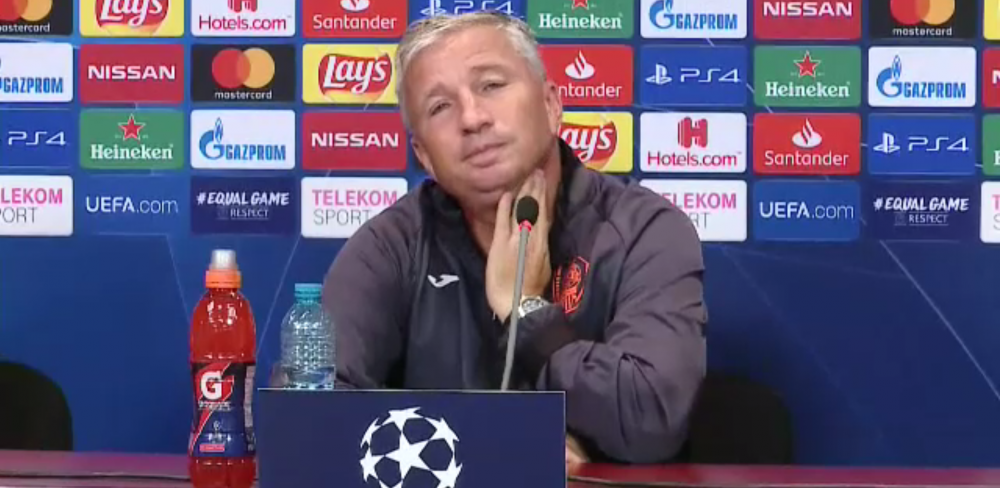 Ce fac, stau pana maine aici?! Eu n-am antrenament! Momentul in care Petrescu s-a enervat la conferinta!