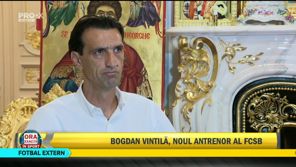 LIVE VIDEO | Prezentarea oficiala a lui Bogdan Arges Vintila, noul antrenor de la FCSB: 