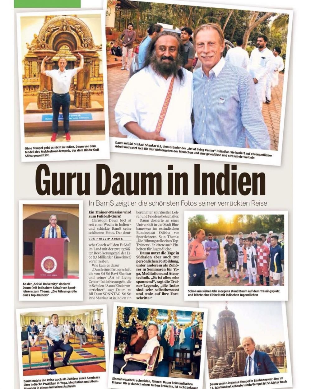 Ce a facut Christoph Daum in 2019? A jucat pentru FC Diabetologie, a antrenat in Bhubaneswar si a facut yoga la Bangalore_5