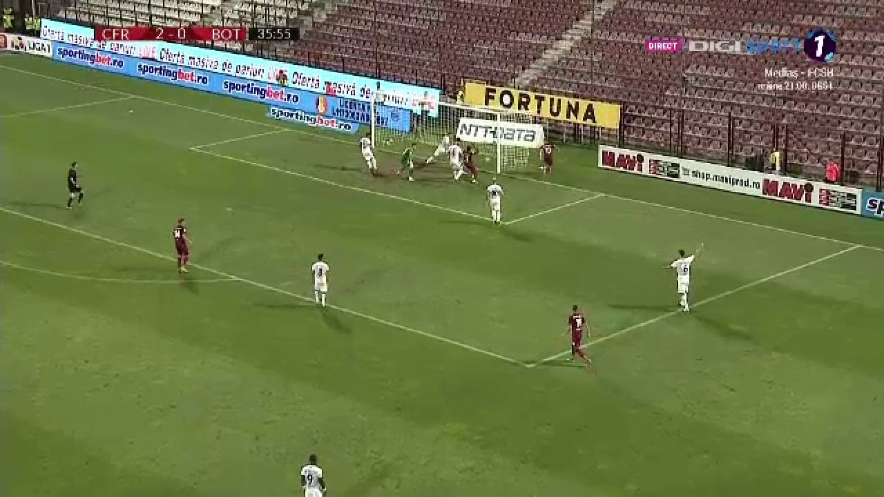 CFR 4-1 BOTOSANI! CFR DISTRUGE Botosaniul, dupa ce a fost salvata de Arlauskis in prima repriza!!!_5