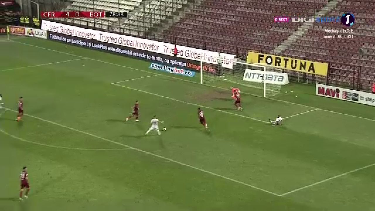 CFR 4-1 BOTOSANI! CFR DISTRUGE Botosaniul, dupa ce a fost salvata de Arlauskis in prima repriza!!!_6