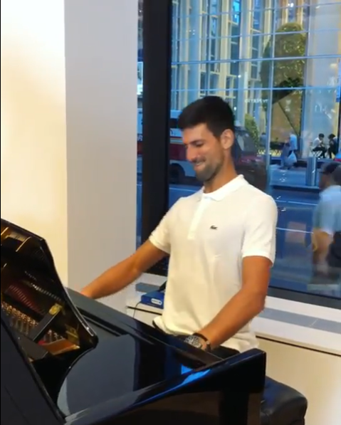 Djokovic, lectii de muzica de la cea mai SEXY pianista din lume! Cum s-a relaxat sarbul inainte de US Open. FOTO_41