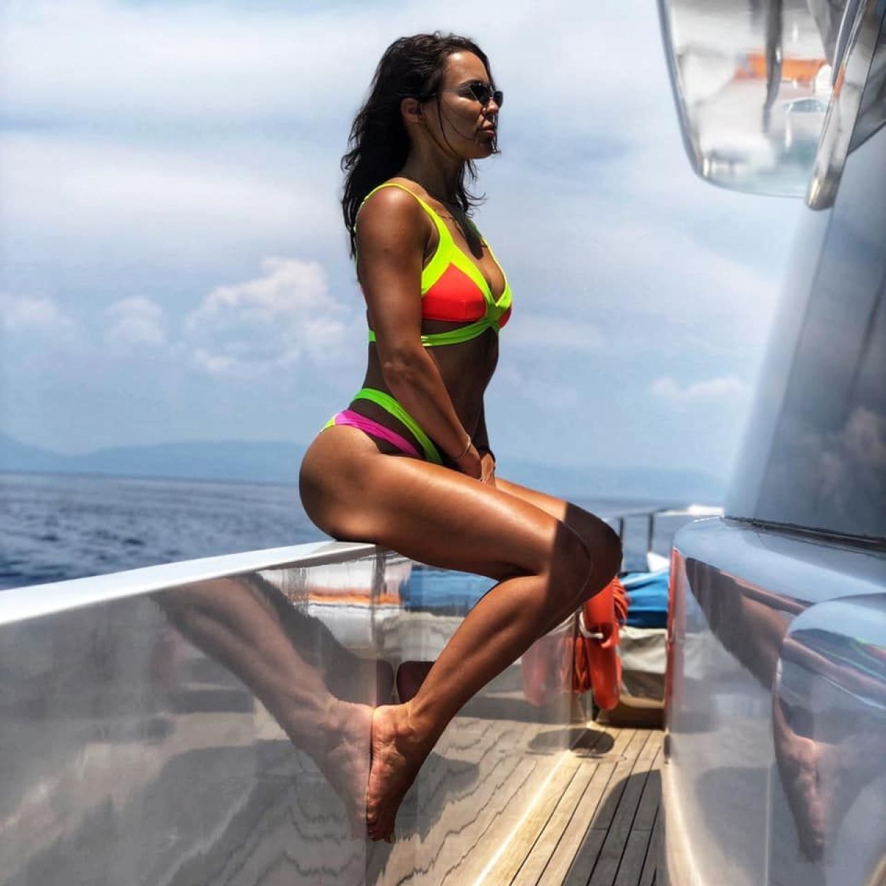 Sotia lui Gabi Tamas e 'beton'. Ioana e una dintre cele mai sexy sotii de fotbalisti din Romania. FOTO_1