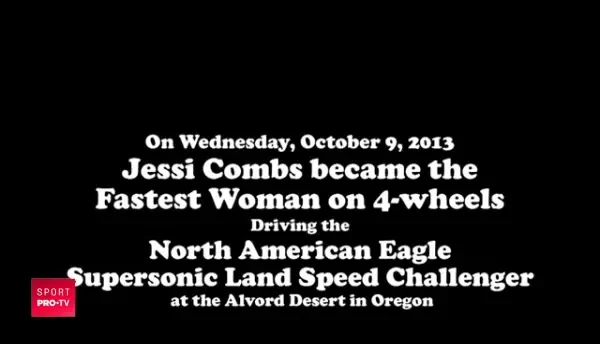 TRAGEDIE! Jessi Combs, cea mai rapida femeie din lume, a MURIT la peste 800 KM/H!