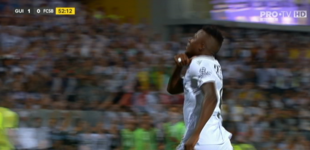 TAIE-TI GATUL! Gestul SOCANT al lui Tapsoba la adresa lui Becali dupa ce a dat gol cu FCSB! VIDEO