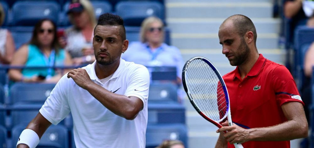 Calificare de senzatie pentru Copil si Kyrgios in turul urmator la US Open! Moment fabulos: cum s-a bucurat Kyrgios dupa un punct castigator