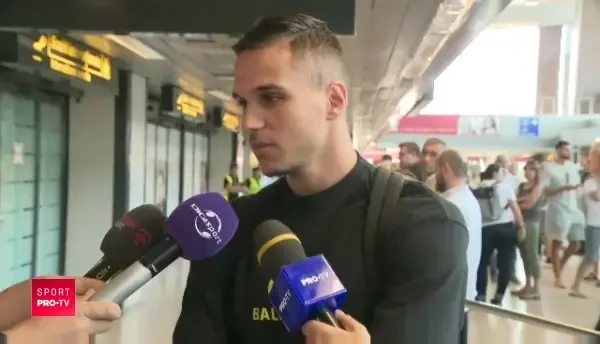 Cristi Manea a ajuns in Romania si urmeaza sa fie prezentat de FCSB: Situatia nu ma sperie, ne luptam la titlu! VIDEO