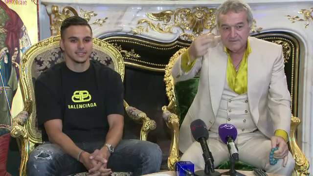 Cristi Manea, prezentat oficial de Becali la FCSB: Sa va spun adevarul! Cat castiga jucatorul si ce clauza are. VIDEO