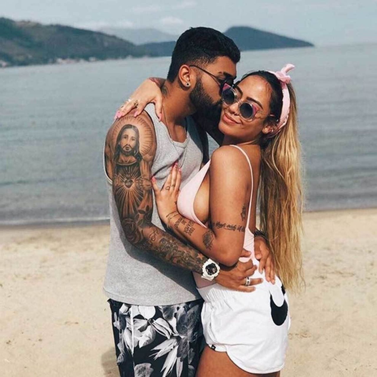 GALERIE FOTO | Imagini incendiare cu sora lui Neymar care este cuplata cu un jucator al lui Inter Milano_8