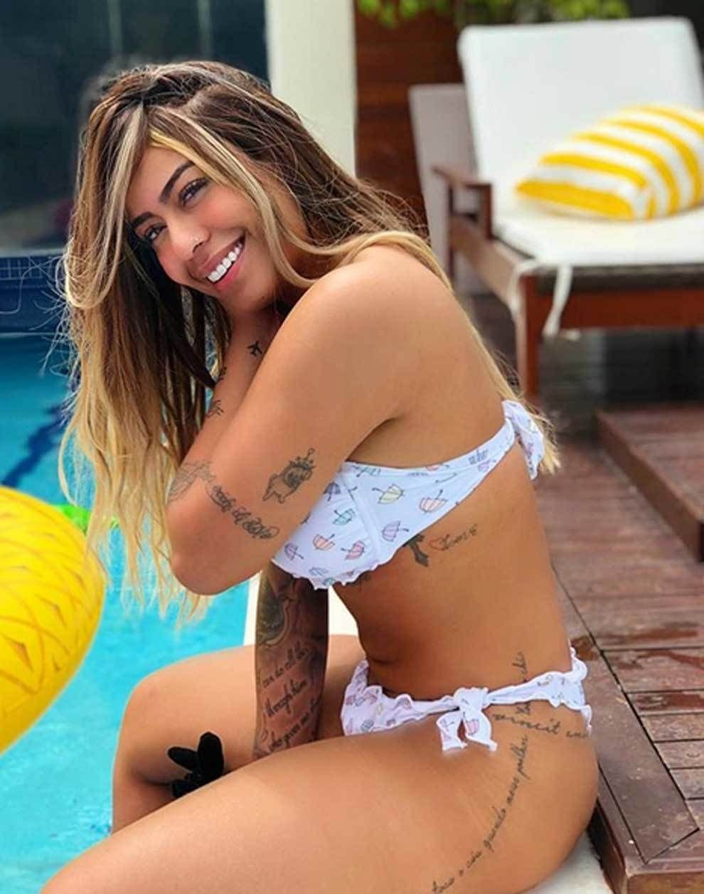 GALERIE FOTO | Imagini incendiare cu sora lui Neymar care este cuplata cu un jucator al lui Inter Milano_10