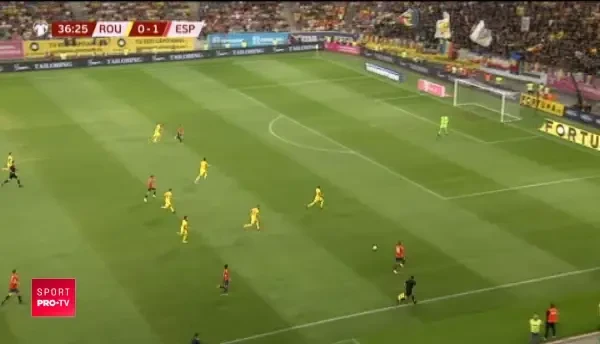 ROMANIA - SPANIA, ocazie Spania, interventie Tatarusanu