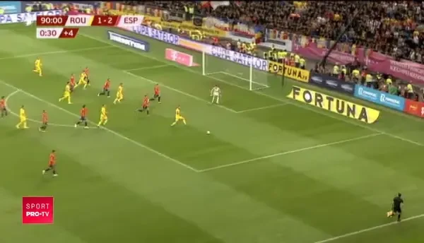 ROMANIA - SPANIA, ocazie uriasa Romania in ultimul minut