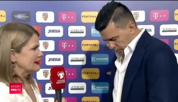 ROMANIA - SPANIA 1-2: Contra, dezamagit: Am intrat cu frica, ne-am speriat de ei! Selectionerul, suparat pe suporterii care au aruncat torte