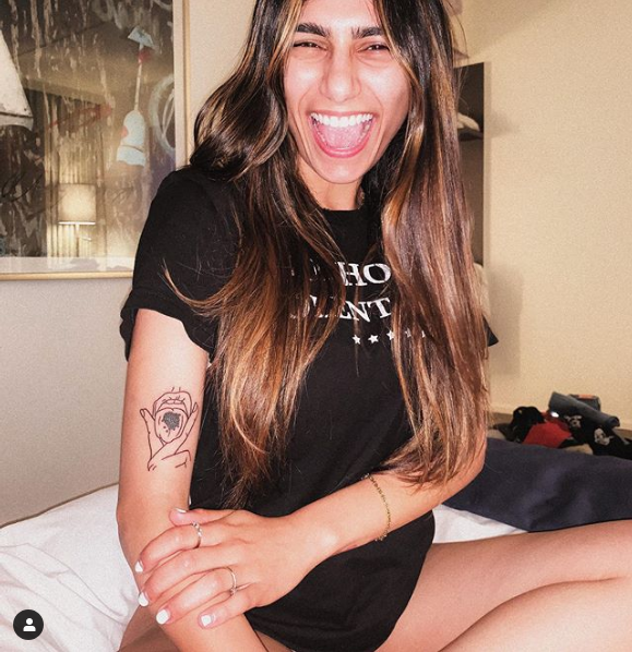 Mia Khalifa, anunt soc: 