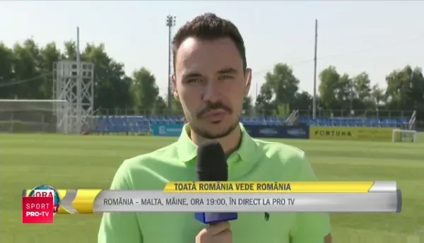 ROMANIA - MALTA, duminica, ora 19:00, LIVE LA PROTV | SCHIMBARI RADICALE pregatite de Contra: modifica sistemul, dar renunta si la cel mai bun om din meciul cu Spania!