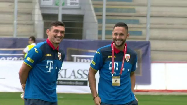 ROMANIA - MALTA: Florin Andone l-a imitat pe Sergio Ramos! Cum a reactionat cand a vazut camera de filmat. FOTO_2