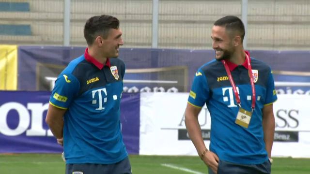 ROMANIA - MALTA: Florin Andone l-a imitat pe Sergio Ramos! Cum a reactionat cand a vazut camera de filmat. FOTO_4
