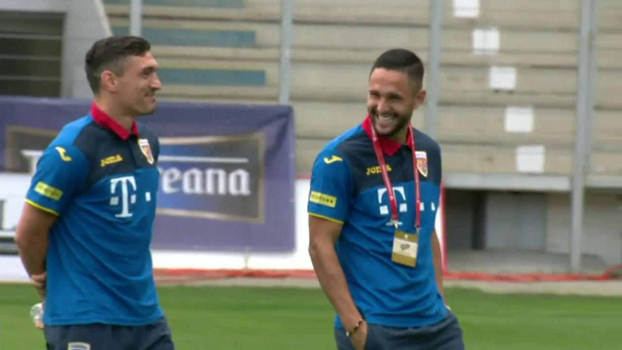 ROMANIA - MALTA: Florin Andone l-a imitat pe Sergio Ramos! Cum a reactionat cand a vazut camera de filmat. FOTO_9