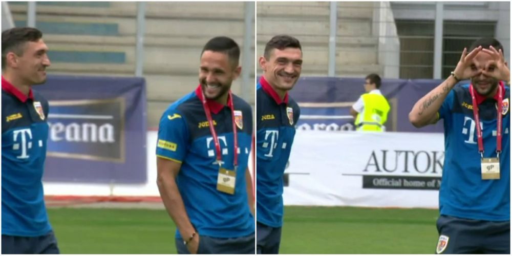 ROMANIA - MALTA: Florin Andone l-a imitat pe Sergio Ramos! Cum a reactionat cand a vazut camera de filmat. FOTO_10